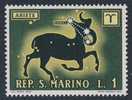 San Marino 1970 M 942 YT 749 SG 877 ** Aries / Bélier / Widder / Ram - Astrology / Astrologie / Sternbild - Astrologie