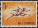 San Marino 1963 M 782 YT 605 ** Hurdling / Course De Haies / Hürdenlauf / Hordenlopen - Olympic Games Tokio 1964 - Summer 1964: Tokyo