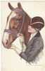 ILLUSTRATEUR Signée  NANNI CHEVAL CAVALIERE - Nanni