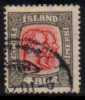 ICELAND   Scott #  73  F-VF USED - Gebraucht