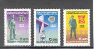 (S0982) FINLAND, 1968 (Finnish National Defense). Complete Set. Mi ## 644-646. MNH** - Nuovi