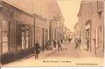 Cpa, Mansle (Charente), Rue Martin, Très Bien Animée - Mansle