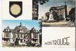 MONTROUGE 92 Le Monuments Aux Morts La Mairie Editions D'Arts Raymond Carte Dentelée Véritable Photo - Montrouge