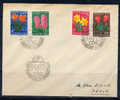 Luxembourg 1955, Enveloppe Des Floralies De Mondorf-les-Bains, Avec Cachet De L’émission - FDC