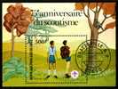 Kongo-Brazzaville Mi.N° 863 Block 29 Gestempelt 1982,  75 Jahre Pfadfinderbewegung - Used