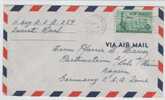 USA Air Mail Cover Sent To Denmark Everett Wash. 31-3-1950 - 3c. 1961-... Storia Postale