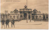 BRUSSELS BELGIUM La Gare De Midz HORSE DRAWN TROLLEY Pedestrians Circa-1910 - Cercanías, Ferrocarril