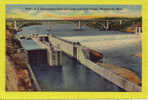 U.S Dam And Locks And Ford Bridge, Minneapolis, Minn. 1930-40s - Sonstige & Ohne Zuordnung