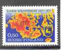 (SA0433) FINLAND, 1972 (50th Anniversary Of 1st Provincial Meeting Of Aland). Mi # 704. MNH** Stamp - Unused Stamps