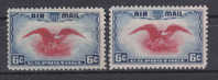 PA24 *, 2 Couleurs, Bleu Et Carmin, Outtemer Et Carmin, Scott (C23) = 150 $ (XX16223) - 1b. 1918-1940 Ongebruikt