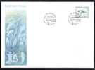 GRONLAND,GROENLANDA 1991 FDC 1 Cover,Seal - Delfine