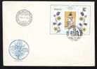 Hungary 1985 FDC 1cover Porcelaine Block. - Porselein