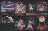 GRENADINES Of St.VINCENT  Tennis  Set 8 Stamps   MNH - Tennis