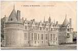 Carte Postale Ancienne Bonnétable - Le Château. Cour D'honneur - Bonnetable
