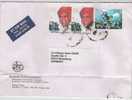 India Good Stamped Cover Sent To Germany 2008 - Lettres & Documents