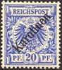 Germany Caroline Islands #4a Mint Hinged 20pf From 1899 - Carolinen