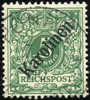 Germany Caroline Islands #2a Used 5pf From 1899, Expertized - Isole Caroline