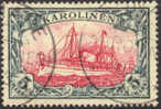 Germany Caroline Islands #19 SUPERB 5m Used From 1901, German Expertized - Carolinen