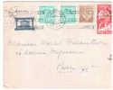 LETTRE AVEC 5 TIMBRES A DESTINATION DE LA FRANCE - Postmark Collection