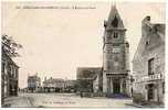 Carte Postale Ancienne Marolles Les Braults - L'Eglise Et La Place - Marolles-les-Braults