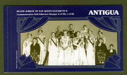 ANTIGUA - 1977 ROYAL SILVER JUBILEE BOOKLET SG SB2 FINE MNH ** - 1960-1981 Autonomia Interna