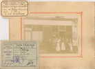 Soucy (89) : GP Du Magasin De Journeaux Deforge + Document Confirmant La Localisation Environ 1910 (animée) PHOTO RARE. - Soucy