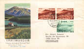 1968 Japon FDC Towada-Hachimantai National Park - FDC