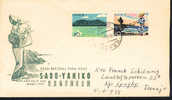 1958 Japon FDC Sado-Yahiko Quasi National Park - FDC