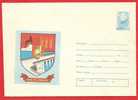 ROMANIA 1975 Postal Stationery Cover HERALDRY BARRAGE ENERGIES ELECTRICITE Very Rare - Elettricità