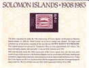 SOLOMON IS  1983  Crown´s Agents  Stamp On Stamp  Souvenir Sheet  Sc 514a MNH ** - Iles Salomon (...-1978)