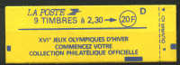 Mi.N° 2755 MH 1990 Dallay Carnet N°481; XVI. Jeux Olympiques D'Hiver Commencez Votre Collection Philatelique Offizielle - Autres & Non Classés