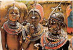 CP Masai  Girls Fille Femme Cultures Ethnies Costumes Kenya Afrique African Girls - Non Classificati