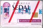 Shampoo Sedal Ceramidas, Elida Hair Institute Paris. Mint, NSB - Messico