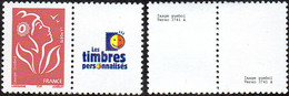 France Personnalisé N° 3741,A,** TVP Marianne De Lamouche - Impression Offset, Logo Les Timbres Personnalisés - Ongebruikt