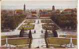 Z5082 Germany Bade Wurtemberg Karlsruhe Blick Vom Schloss Uncirculated Postcard - Karlsruhe