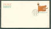 1977 SWEDEN POSTAL LETTER 110 DRAGON COVER - Ganzsachen