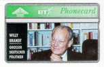 UK - British Telecom - BT - Willy Brandt  - 5units  - Mint - BT Edición Extranjera