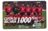 Spain - Airtel - Fussball - Spanish Football Team - 30.11.1998 - Airtel