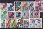 EUROPA -CEPT - Année 1967* Cote 137 Euros Depart A 10% - 1967