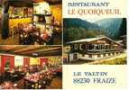 88230. FRAIZE N° 1587 : Restaurant Le QUOIQUEUIL-salle Pour Banquets / CPM Neuve/ Lot A - Fraize