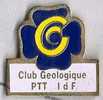 Club Géologiqut PTT  Ile De France, Le Logo - Poste