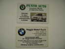 LOTTO DI  2    VIACARD  CONCESSIONARIE  AUTO SKODA  BMW   CARTE DI CREDITO  ITALIANE   AUTOSTRADA  TALY ITALIE  CART6 L8 - Credit Cards (Exp. Date Min. 10 Years)