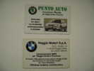 LOTTO DI  2    VIACARD  CONCESSIONARIE  AUTO SKODA  BMW   CARTE DI CREDITO  ITALIANE   AUTOSTRADA  TALY ITALIE  CART6 L8 - Cartes De Crédit (expiration Min. 10 Ans)