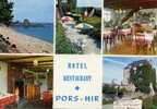 22-PLOUGRESCANT...HOTEL-R ESTAURANT  PORS-HIR.....CPSM GRAND FORMAT 5 VUES - Plougrescant