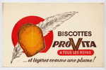 Buvard Biscottes PROVITA Legere Comme Une Plume - Bizcochos