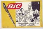 Buvard BIC Stylo  Resultat Faux école Maitre Elèves Division - Dessin De EFFEL - Stationeries (flat Articles)