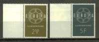 LUXEMBOURG N° 567 & 568 ** - Unused Stamps