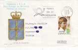 M403 FDC Espana Homenaje A SAR Don Felipe De Borbon Principe De Asturias  RARE Postmark Cancel!! - FDC