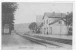 52 )) BOURMONT - La Gare, Lomon Denis édit, Vue Intérieure ** - Bourmont