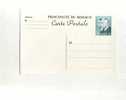 -  MONACO . CARTE POSTALE 1,40 . TYPE DEUX PRINCES DE SLANIA - Postal Stationery